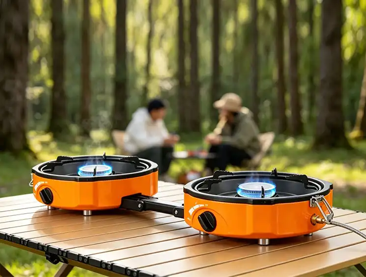 The Useful Double-Burner Butane Stove